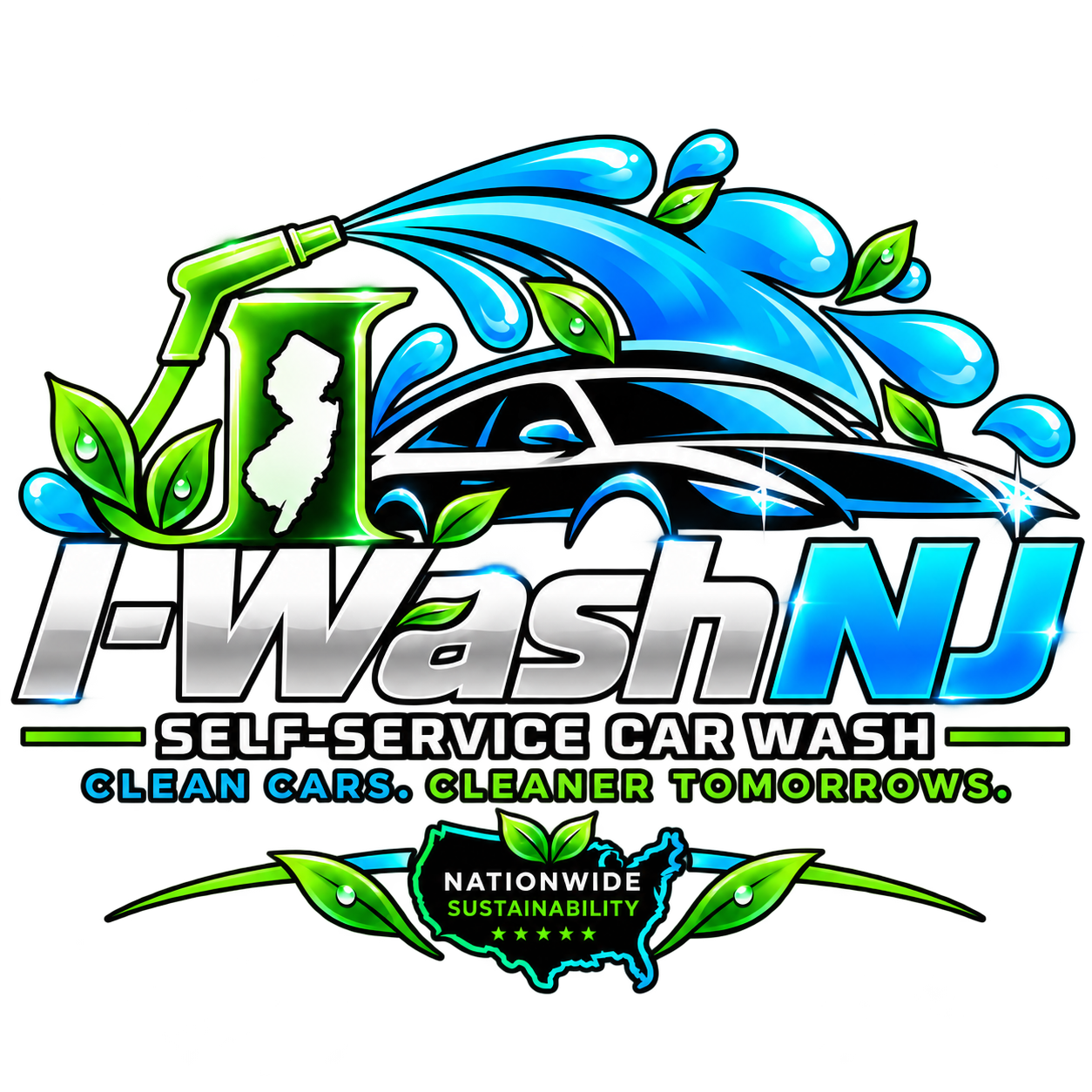 I-Wash NJ logo